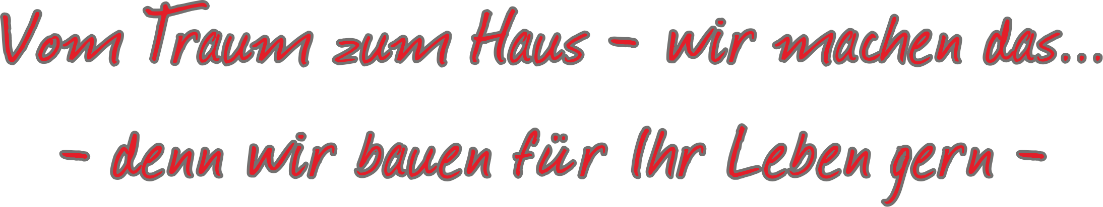 Traum vom Haus