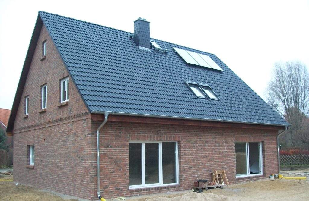 Einfamilienhau gebaut